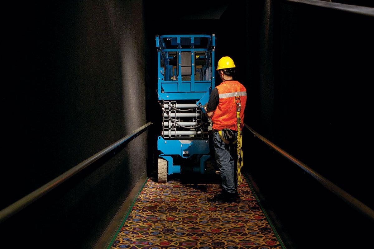 Rental store for GENIE SCISSOR LIFT, GS3232 32  ELECTRIC in Davis OK
